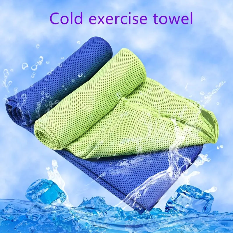 Quick-dry cooling towel included in Game Day Hydration Bundle