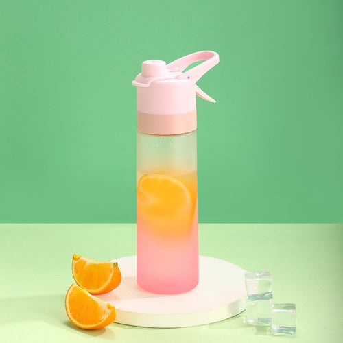 650ml misting sports water bottle alternate view