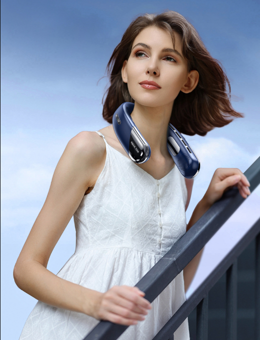 Rechargeable Neck Fan — 2,400mAh & 10,000mAh Options