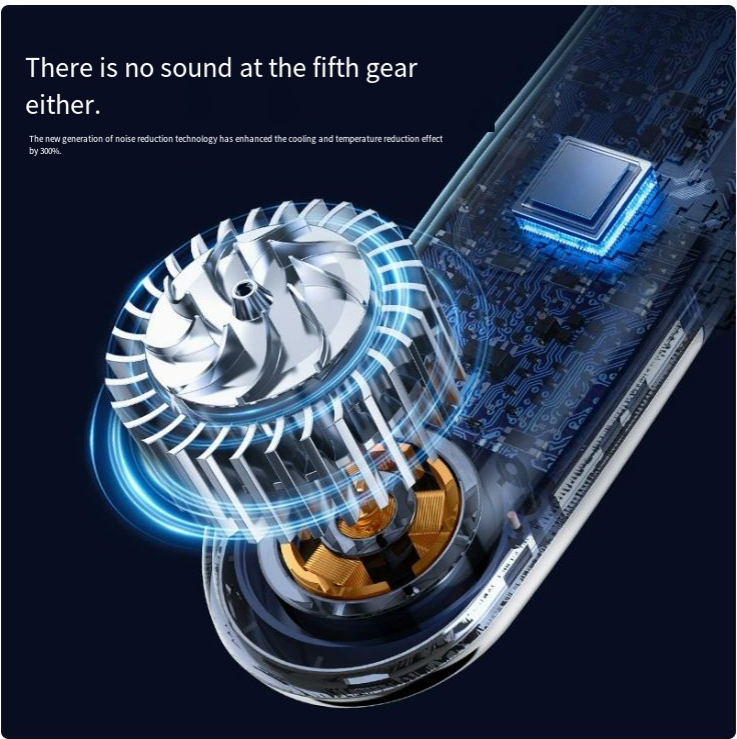 Rechargeable Neck Fan — 2,400mAh & 10,000mAh Options